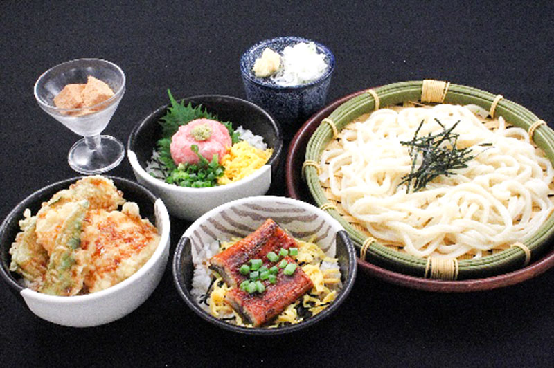 ざるうどんと選べるミニ丼